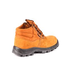 Bota De Couro Nº37 Bafn - Castor